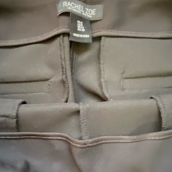 Rachel Zoe Womens Black Pull On Trouser Office Event Ankle Pants-Sz-8 - Picture 7 of 13